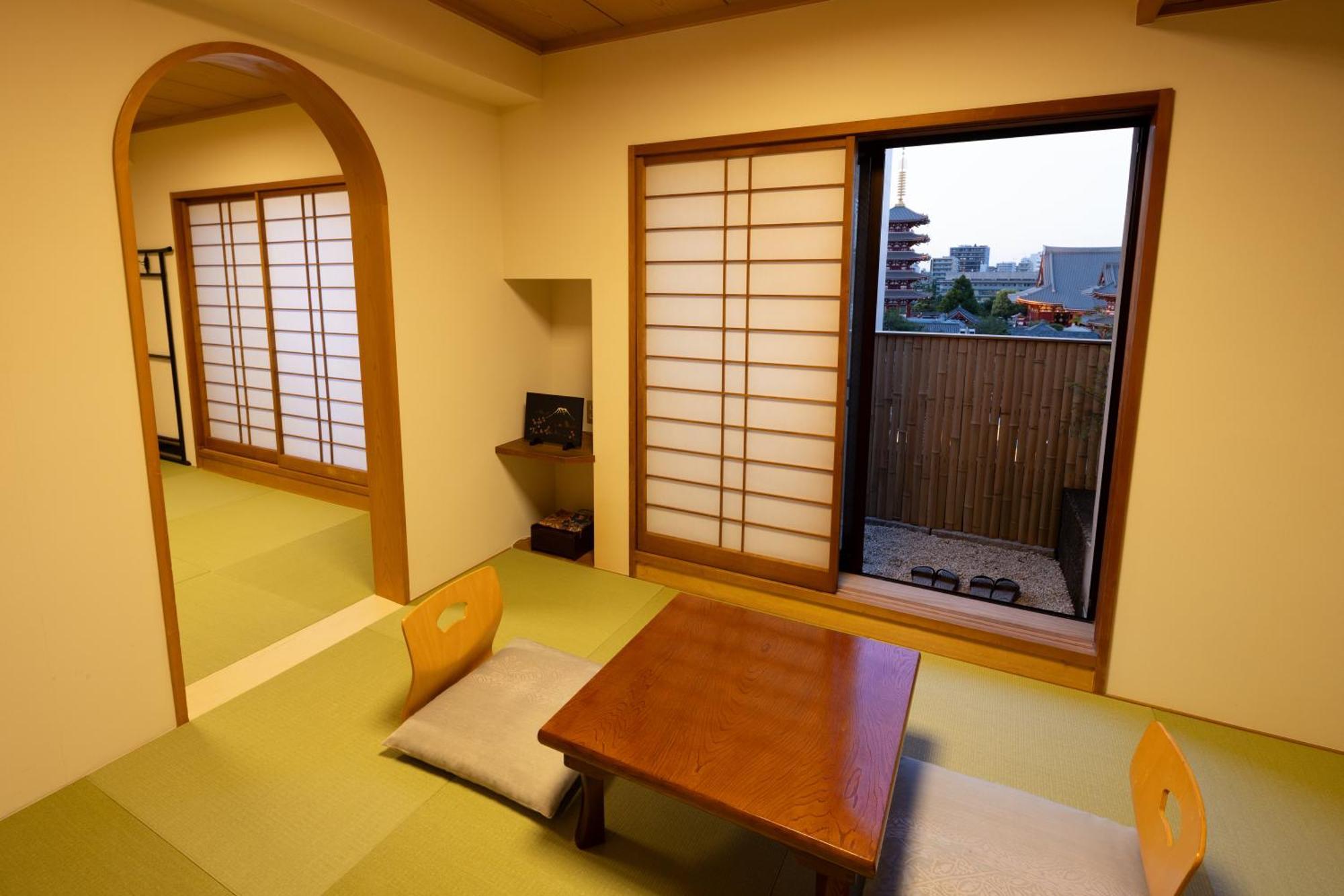 Japanskt värdshus (ryokan) Asakusa Shigetsu